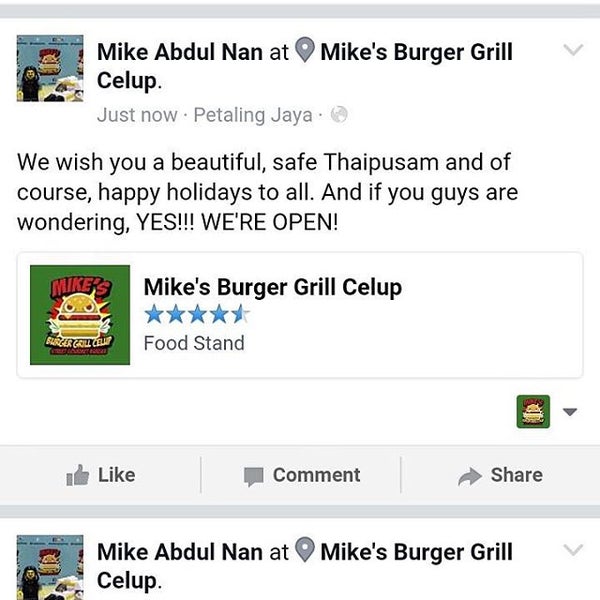 Foto scattata a Mike&#39;s Charbroiled Burgers da Mike&#39;s Charbroiled Burgers il 1/25/2016