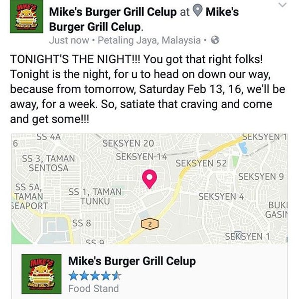 Foto scattata a Mike&#39;s Charbroiled Burgers da Mike&#39;s Charbroiled Burgers il 2/12/2016