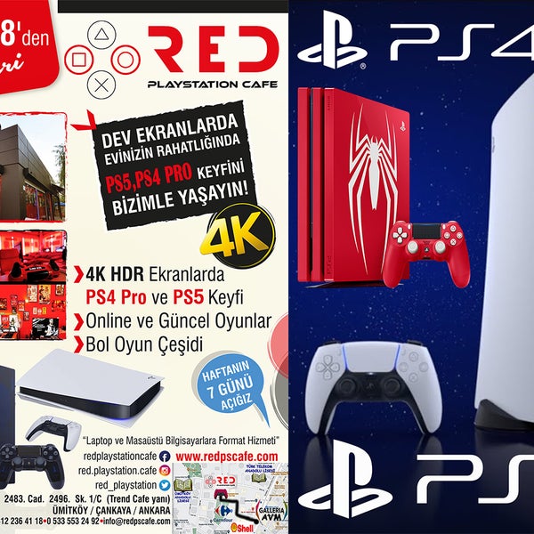 Photo prise au Red Playstation Cafe / PS5 &amp; PS4 PRO par Red Playstation Cafe / PS5 &amp; PS4 PRO le7/10/2021