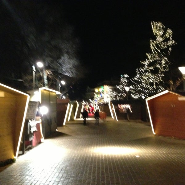 Photo taken at Merano Christmas Market by Daniele D. on 12/19/2012