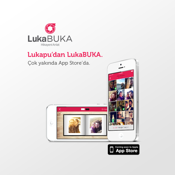 Sizi daha özgür kılması ve her anınızı, bilgisayarlara bağlı kalmadan saklayabilmeniz için LukaBUKA'yı tasarladık! http://www.lukapu.com/lukabuka