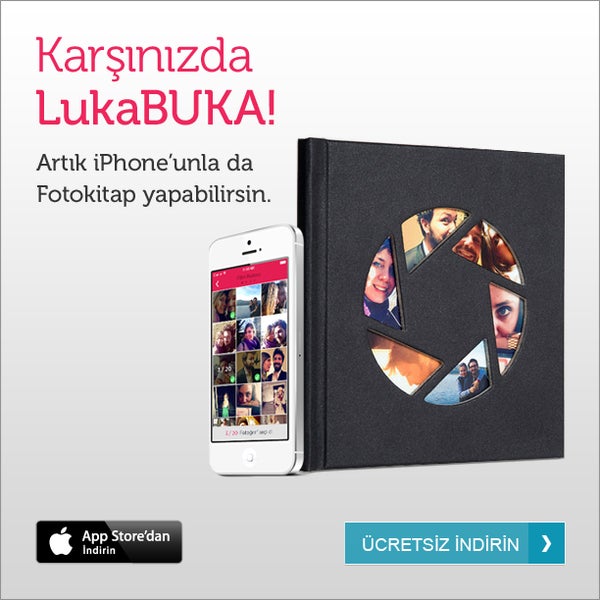 Cep telefonunuzdan kolayca fotokitabınızı tasarlayın :) LukaBUKA'yı ÜCRETSİZ indirebilirsiniz: http://goo.gl/Qp8PId