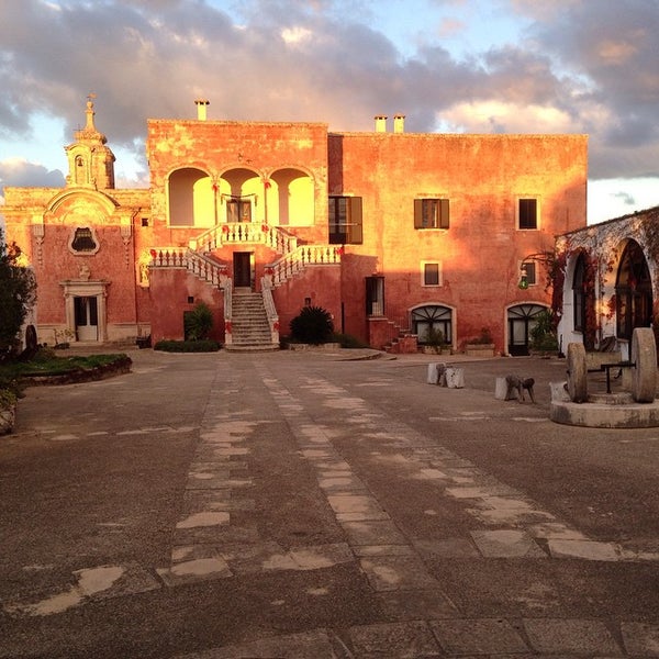 Photo taken at Masseria Spina Resort by Marco D. on 12/13/2014