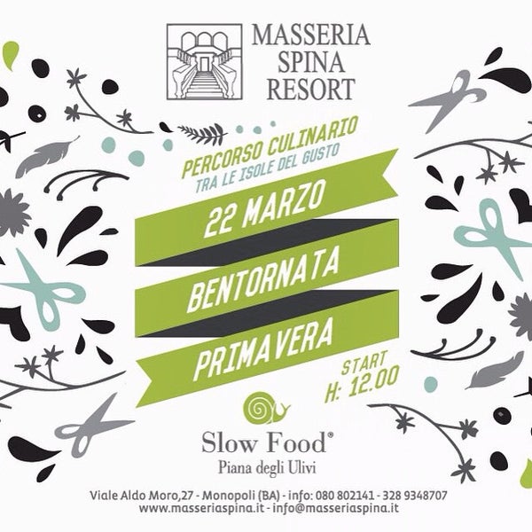 Foto tirada no(a) Masseria Spina Resort por Marco D. em 3/13/2015