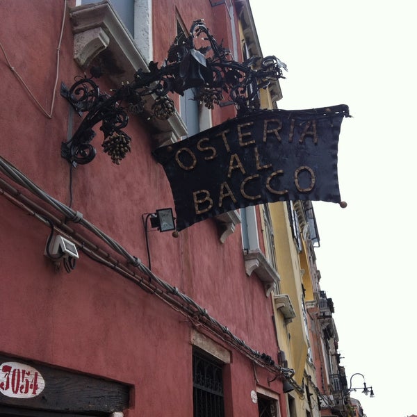 Osteria al bacco cheap