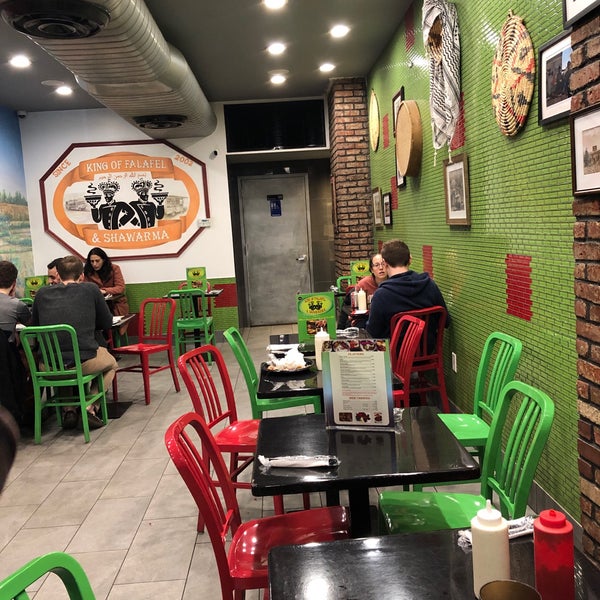 Photo taken at King Of Falafel &amp; Shawarma by Robin M. on 3/31/2019