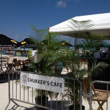 Check out Chukkers Café and receive a complimentary drink with the MasterCard Meal Deal!