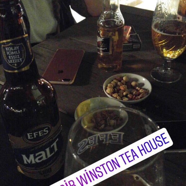 Photo taken at Sir Winston Tea House by Gözde A. on 5/16/2017