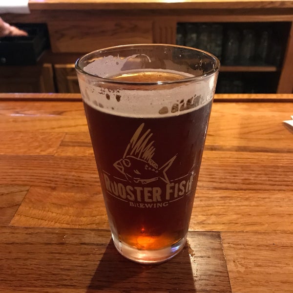 Photo taken at Rooster Fish Brewing Pub by E.T. C. on 5/6/2017
