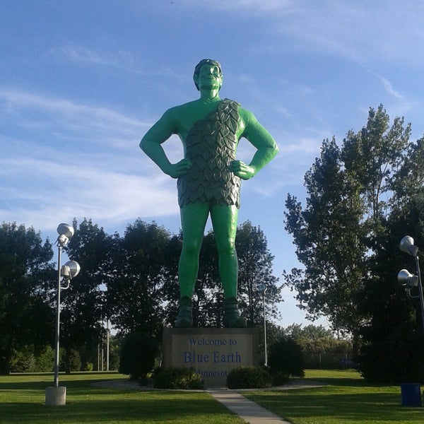 Photo taken at Jolly Green Giant Statue by Andy on 8/22/2016