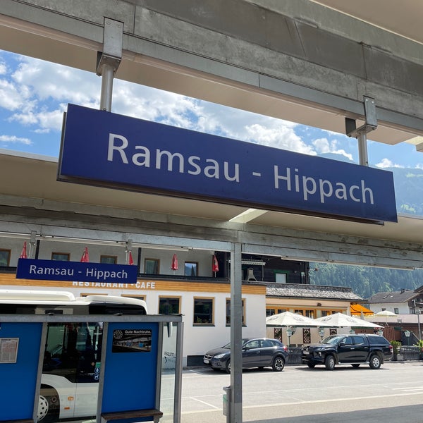 Photo taken at Bahnhof Ramsau-Hippach by Mark H. on 8/20/2021