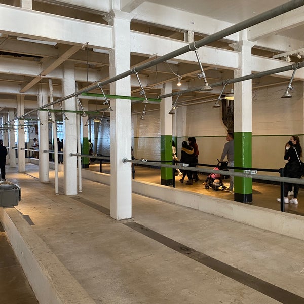 Inside Alcatraz Showers