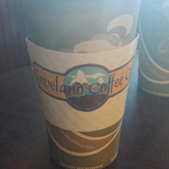 Das Foto wurde bei Loveland Coffee Company von Carolyn S. am 2/3/2014 aufgenommen