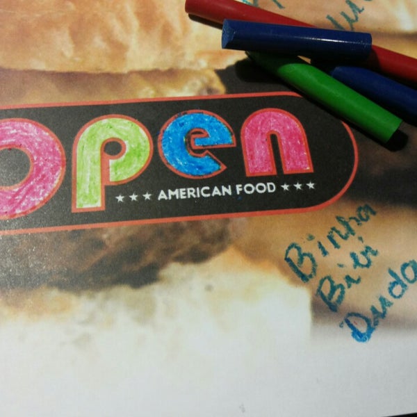 Photo taken at Open American Food by Viviane M. on 1/16/2014