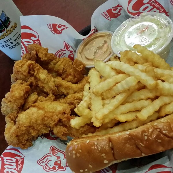 Photo taken at Raising Cane&#39;s Chicken Fingers by A.K N. on 11/10/2014