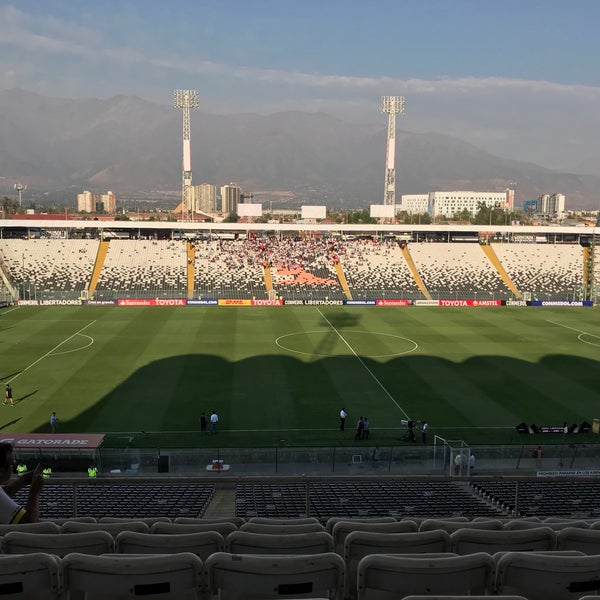 4/5/2018 tarihinde Cristianziyaretçi tarafından Estadio Monumental David Arellano'de çekilen fotoğraf