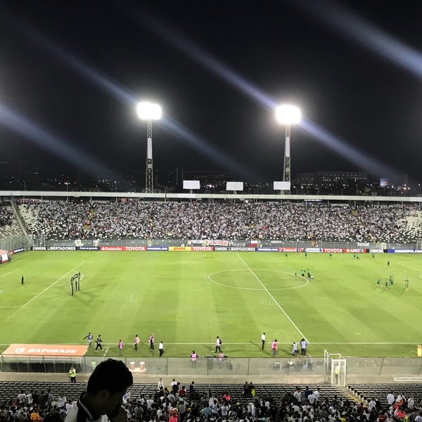 Снимок сделан в Estadio Monumental David Arellano пользователем Cristian 2/27/2018