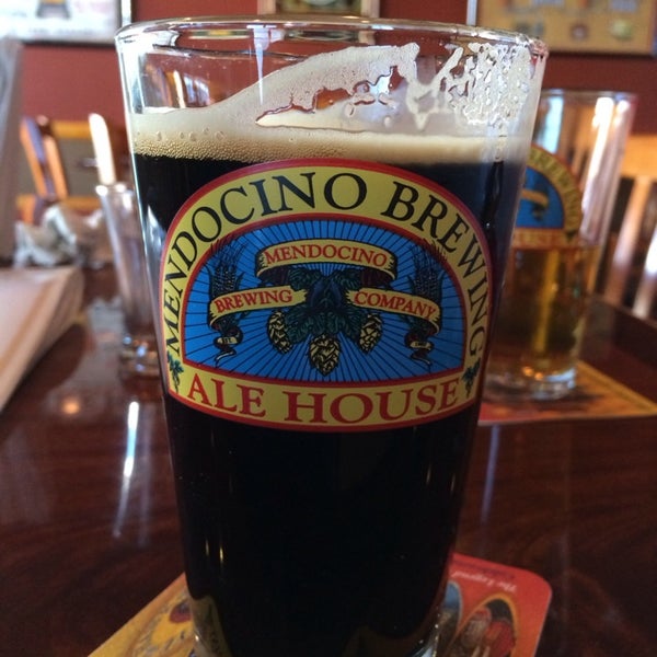 Photo taken at Mendocino Brewing Ale House by Chris D. on 1/18/2014