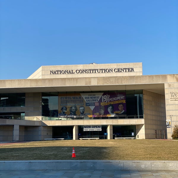Photo taken at National Constitution Center by Parnaz P. on 3/11/2021