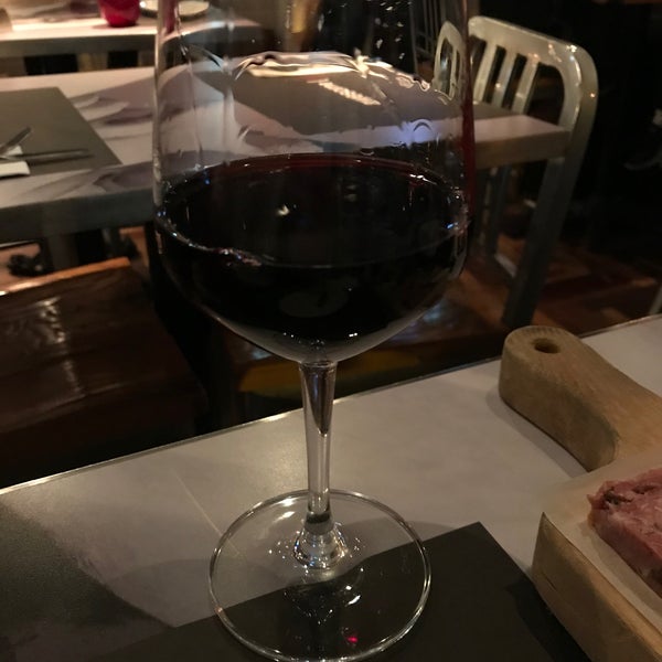 Photo taken at Scarlett Café &amp; Wine Bar by Oscar L. on 1/2/2020