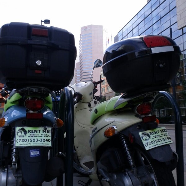 Photo taken at ScooTours Denver Scooter Rental by David S. on 9/14/2013