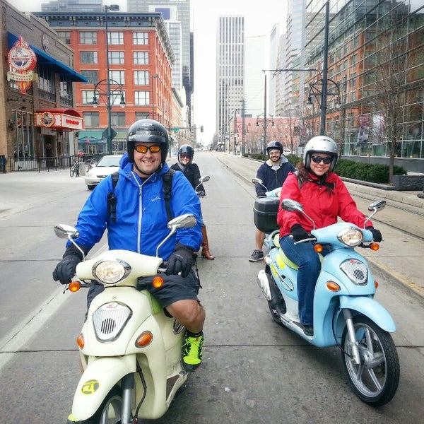 Photo taken at ScooTours Denver Scooter Rental by David S. on 2/16/2014