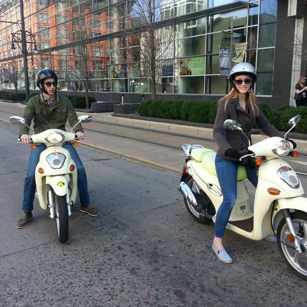 Photo taken at ScooTours Denver Scooter Rental by David S. on 3/29/2014