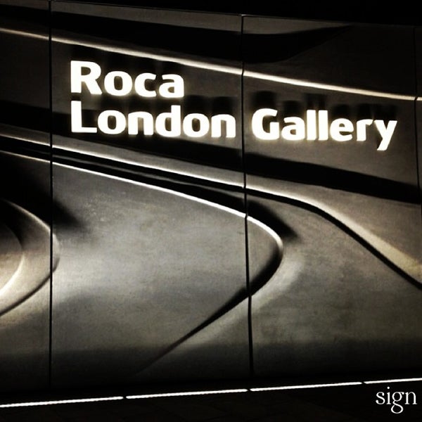 Photo taken at Roca London Gallery by Ana G. on 3/19/2013