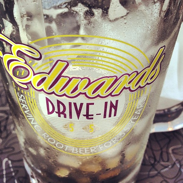 Photo taken at Edwards Drive-In Restaurant by Allie G. on 4/7/2013