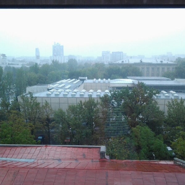 Photo taken at Smart Hotel Bishkek by Chyntemir K. on 10/1/2014