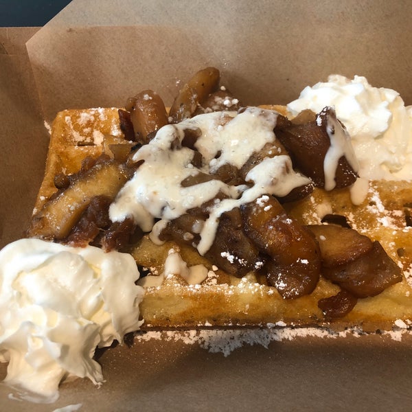 Photo taken at Wicked Waffle by Deb S. on 11/2/2019
