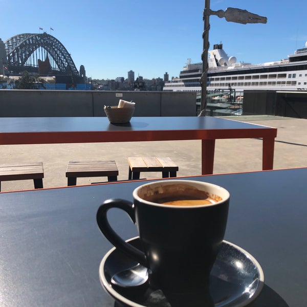 Photo taken at The MCA Cafe &amp; Sculpture Terrace by Sam on 5/22/2018