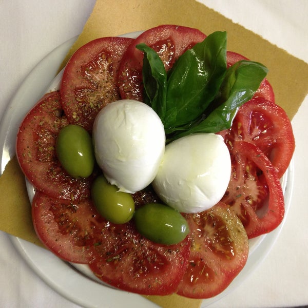...great caprese with a glass of Cervaro...