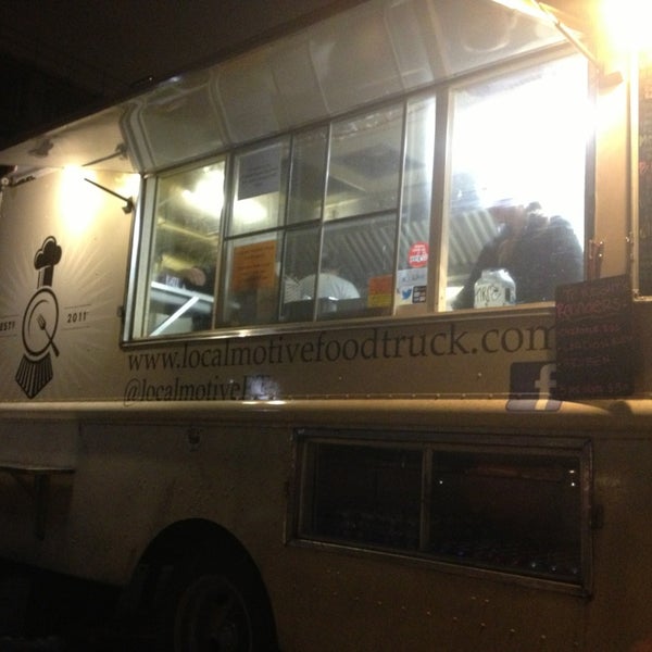 Photo taken at Localmotive Food Truck by Jamie W. on 2/2/2013
