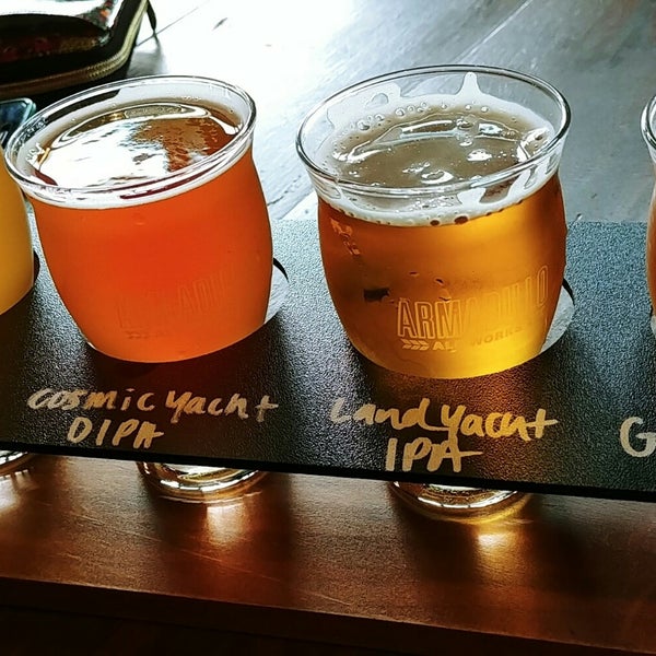 Photo taken at Armadillo Ale Works by Marc P. on 8/18/2018
