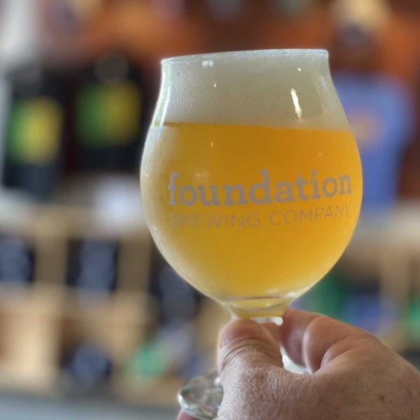 Photo taken at Foundation Brewing Company by Marc P. on 8/27/2022