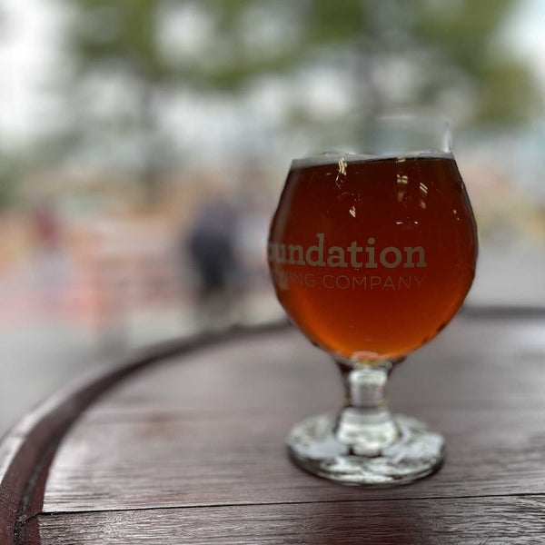Photo taken at Foundation Brewing Company by Marc P. on 4/24/2022