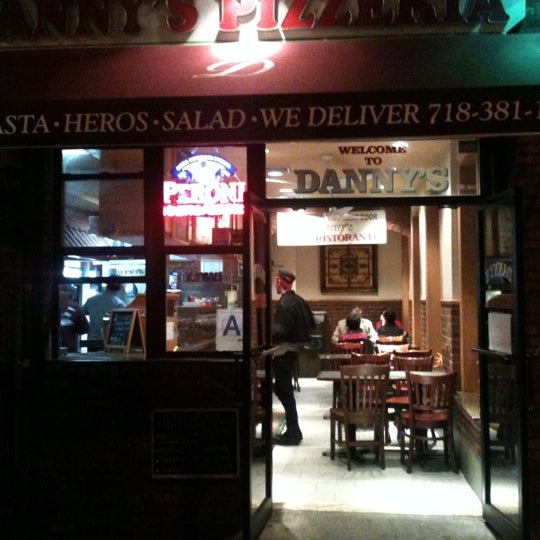 Photo taken at Danny&#39;s Pizzeria by David C. on 11/10/2011
