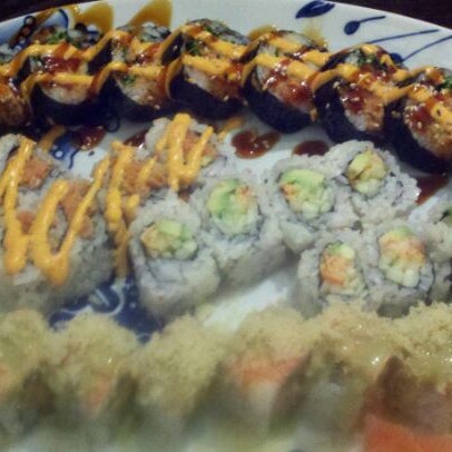 Photo taken at Mr. Sushi by Eileen P. on 11/13/2011
