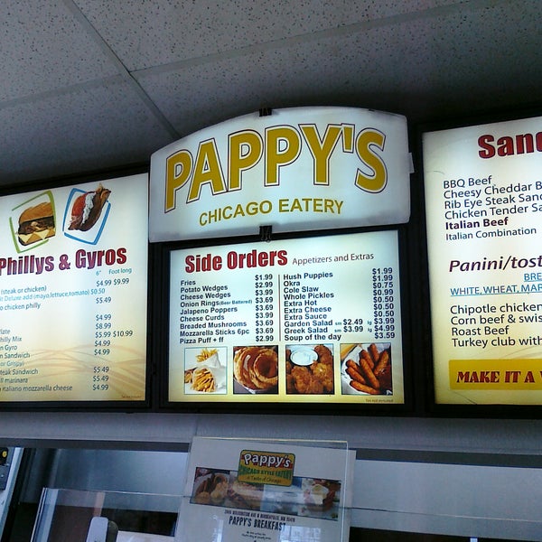 Pappy's Chicago Style Eatery 13 tips