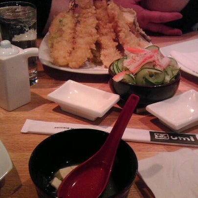 Photo taken at Umi Japanese Restaurant by TeA j. on 12/3/2011