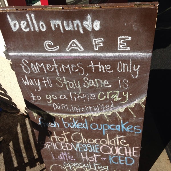 Photo taken at Bello Mundo Cafe by Ashley P. on 2/16/2014
