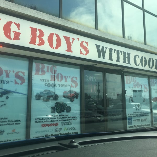 big boys with cool toys