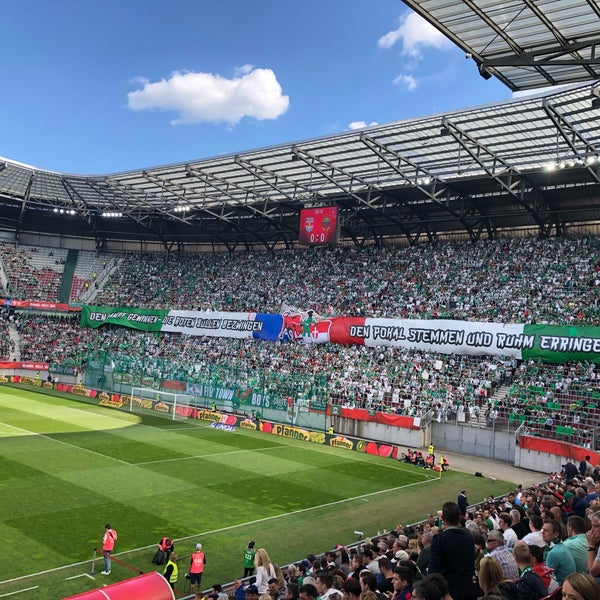 Photo taken at Wörthersee Stadion by Kichinosuke N. on 5/1/2019
