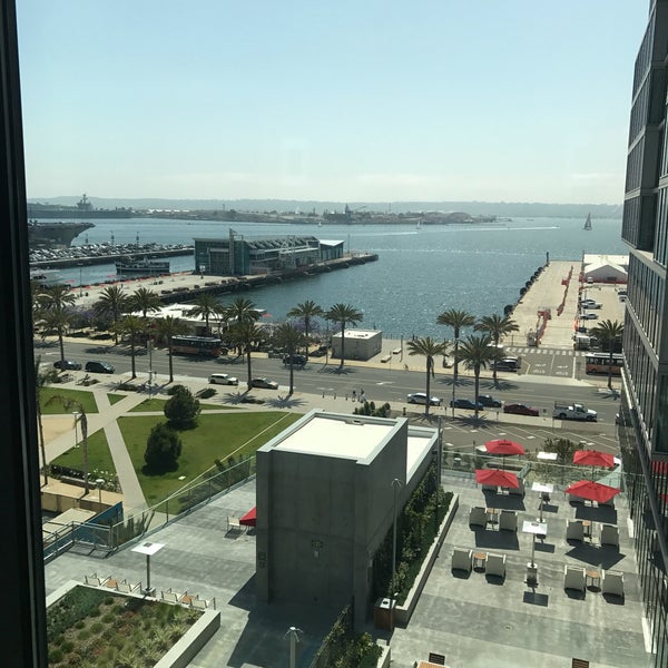 Photo taken at SpringHill Suites by Marriott San Diego Downtown/Bayfront by David P. on 6/3/2017