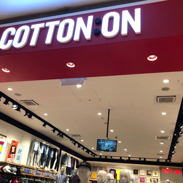 Cotton on pavilion