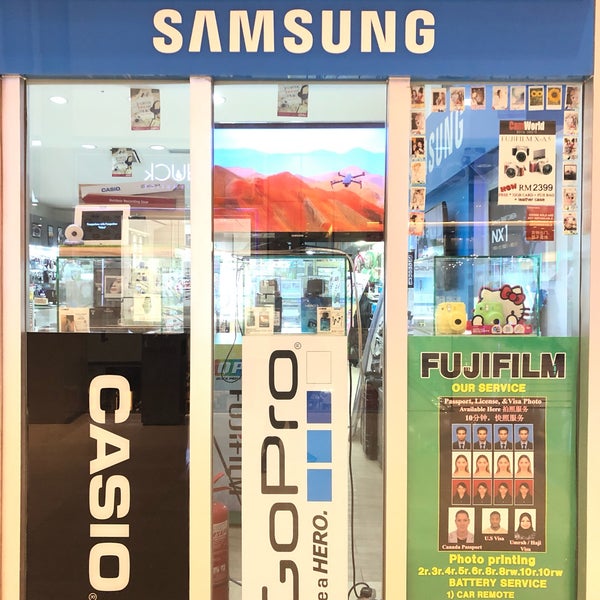 CamWorld Camera Store in Kuala Lumpur