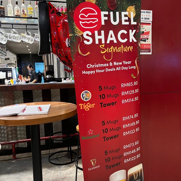 Fuel shack online menu