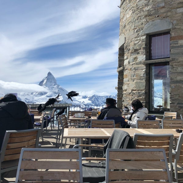 Das Foto wurde bei 3100 Kulmhotel Gornergrat Zermatt von Jeff am 4/13/2018 aufgenommen