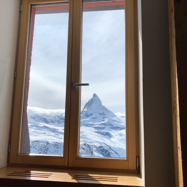 Foto tomada en 3100 Kulmhotel Gornergrat Zermatt  por Jeff el 4/13/2018